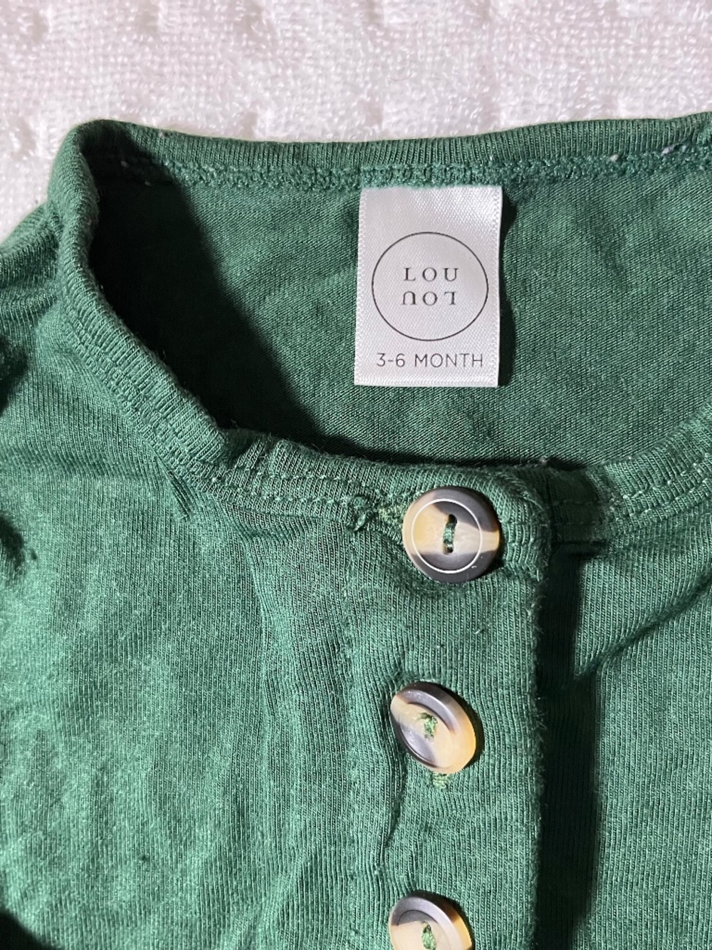 Lou Lou & Co 2 piece pajama set in dark green